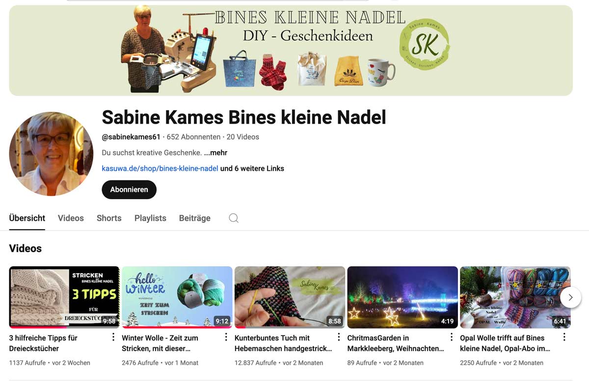 https://www.youtube.com/@sabinekames61